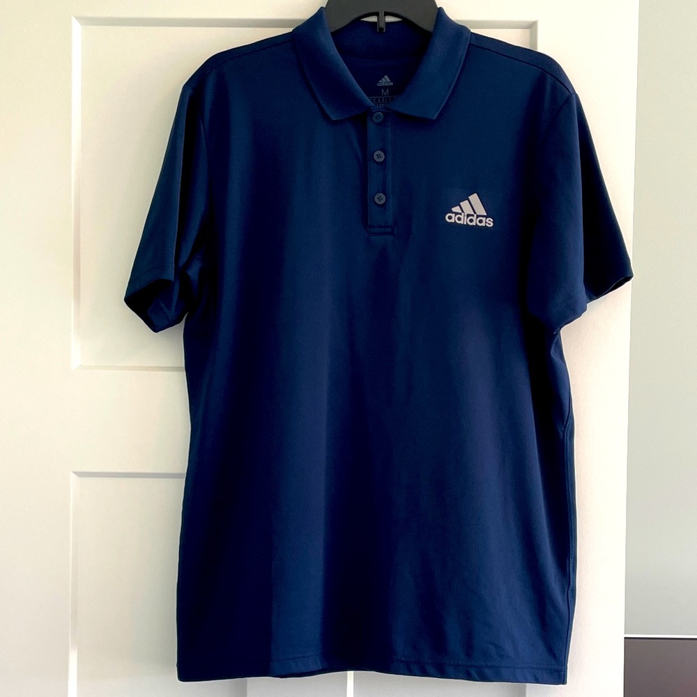 Adidas Men's Navy Polo Shirt